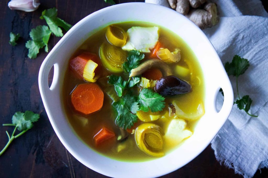 Turmeric and Ginger Detox Soup