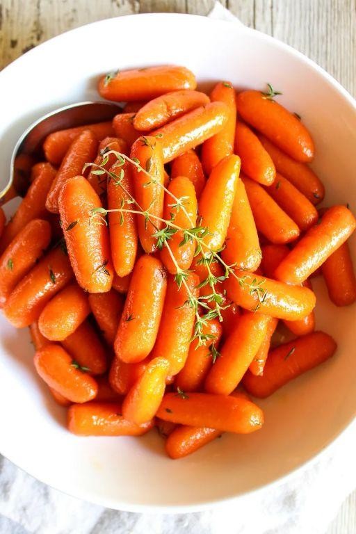 Twinadime-glazed Carrots with Honey