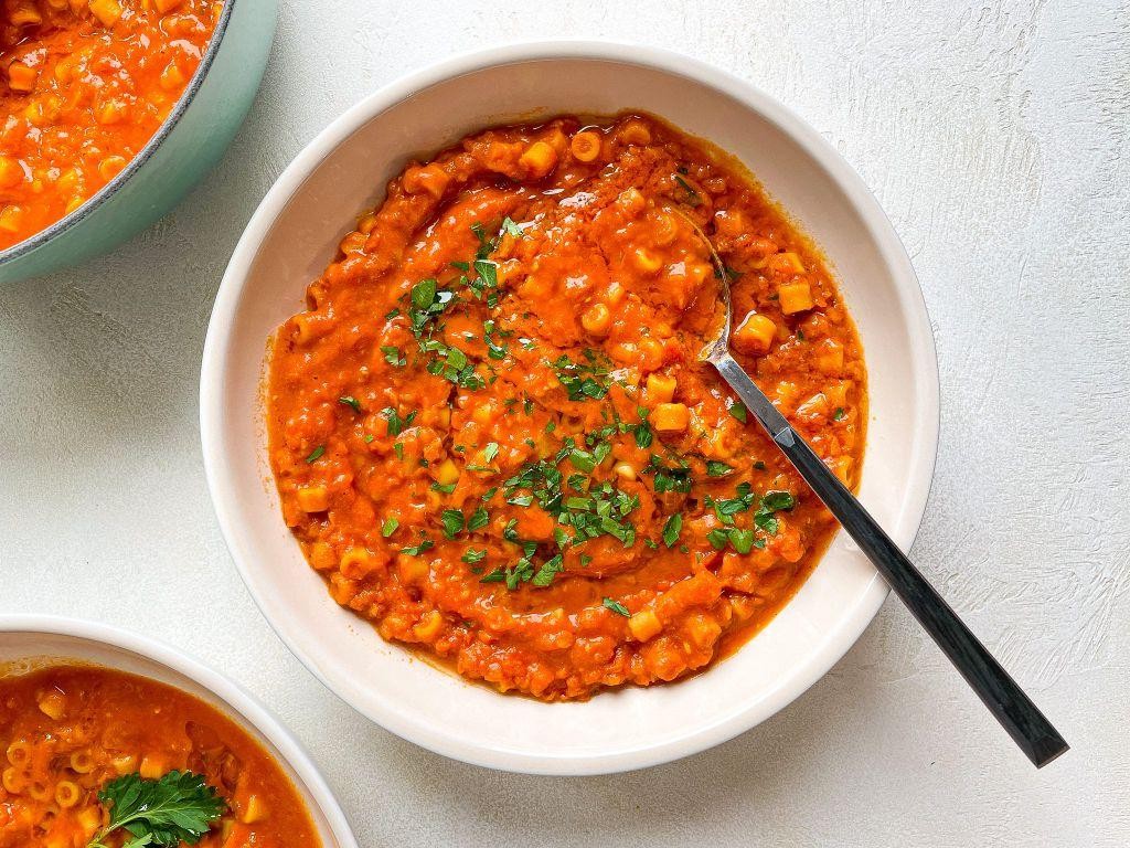 Twinadime-spiced Lentil Soup