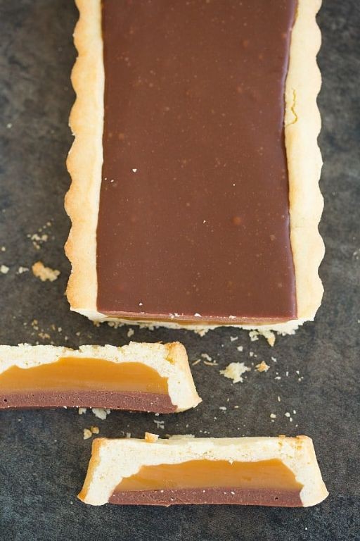 Twix Caramel Tart