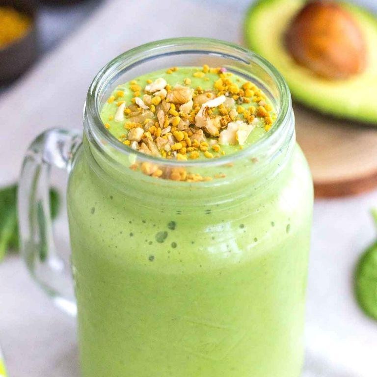 Vanilla Almond Avocado Smoothie
