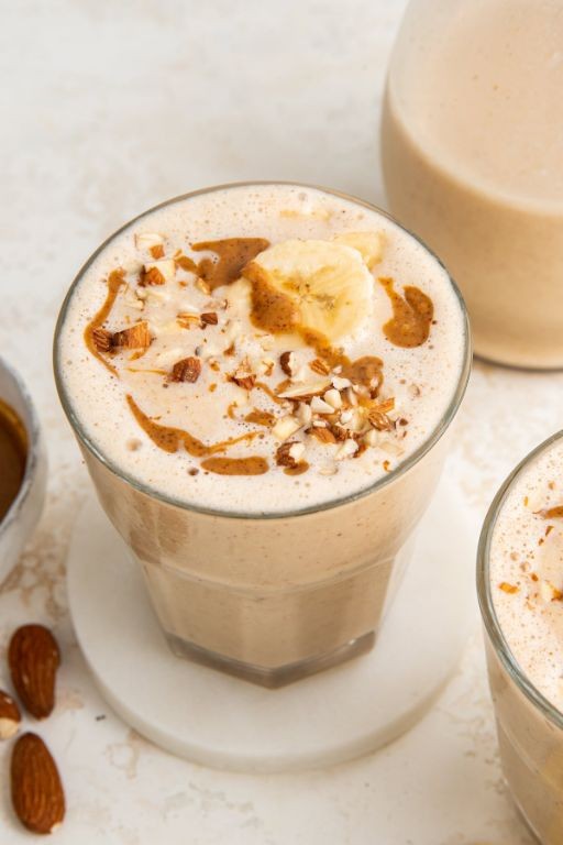 Vanilla Almond Butter High-Calorie Shake