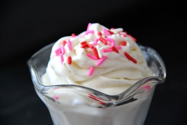 Vanilla Bean Frozen Yogurt
