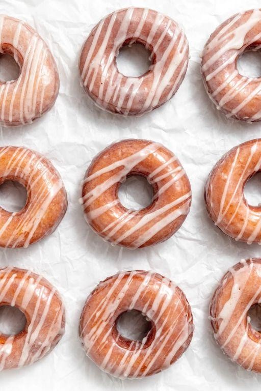 Vanilla Bean Sweet Sourdough Donuts
