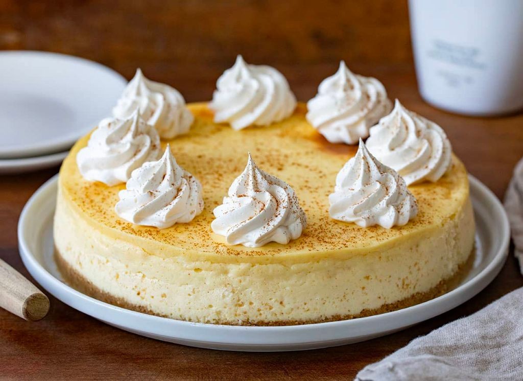 Vanilla Rum Cheesecake with Appletons Drizzle