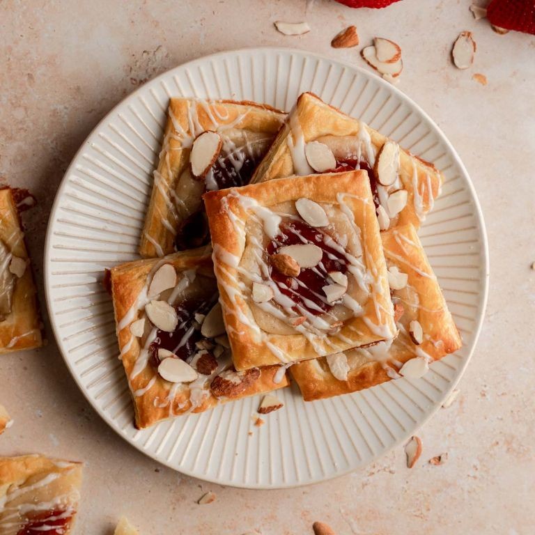 Vegan Almond Cream Danish
