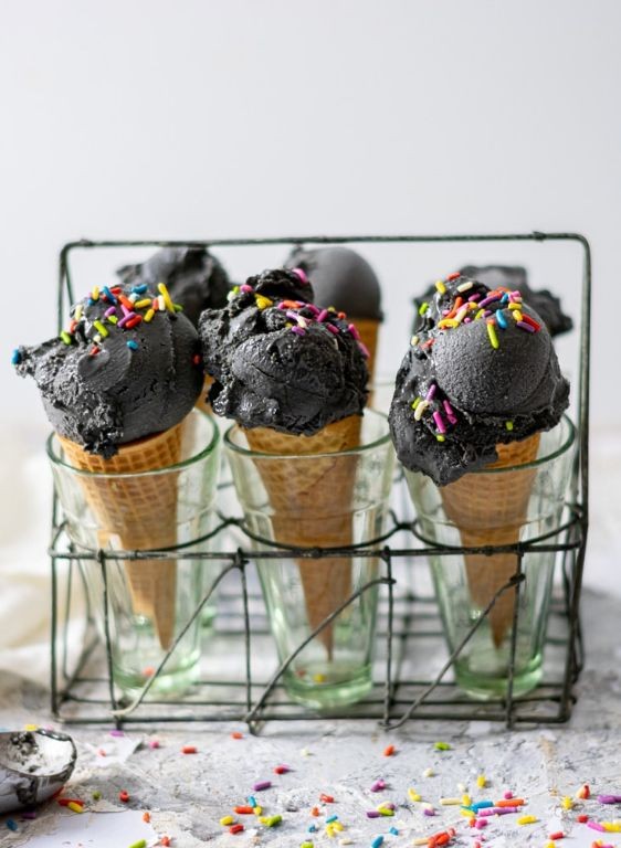 Vegan Black Sesame Ice Cream