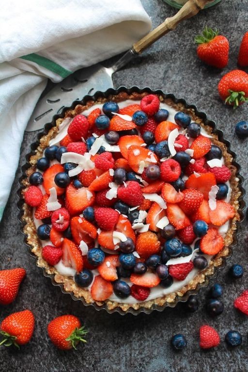Vegan Blackberry Pie with Coconut Whipped Cream