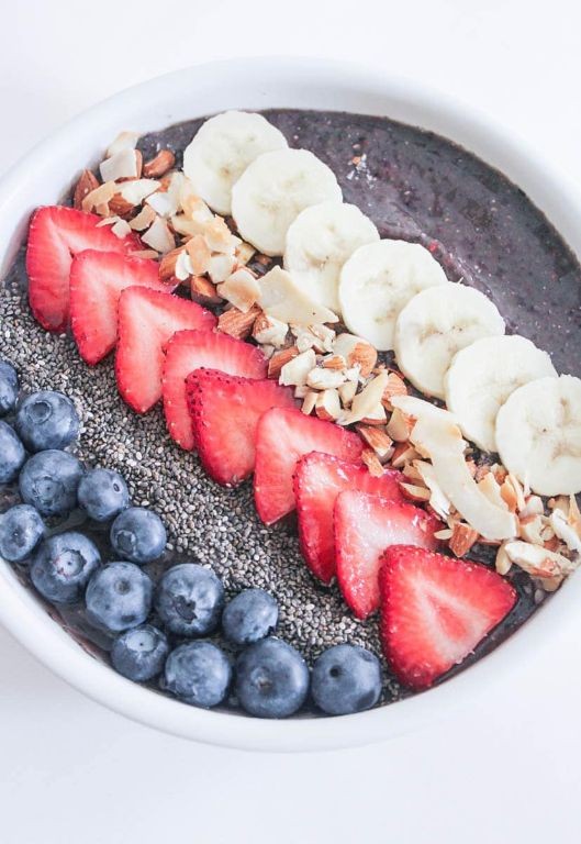 Vegan Blackberry Smoothie Bowl