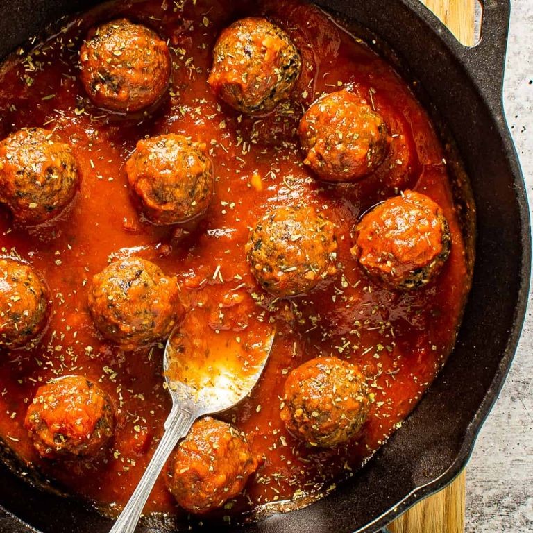 Vegan Canned Black Bean Meatballs