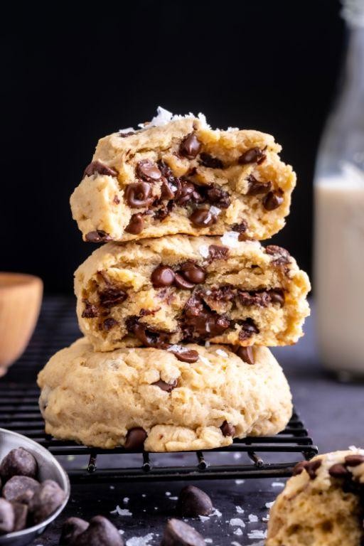 Vegan Chickpea Chocolate Cookies