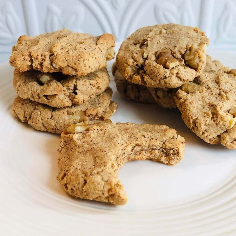 Vegan Maple Walnut Cookies