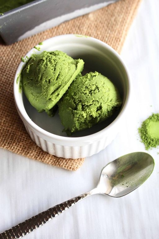 Vegan Matcha Green Tea Ice Cream