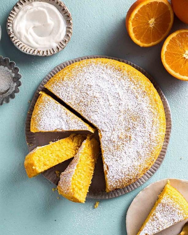 Vegan Orange Almond Cake