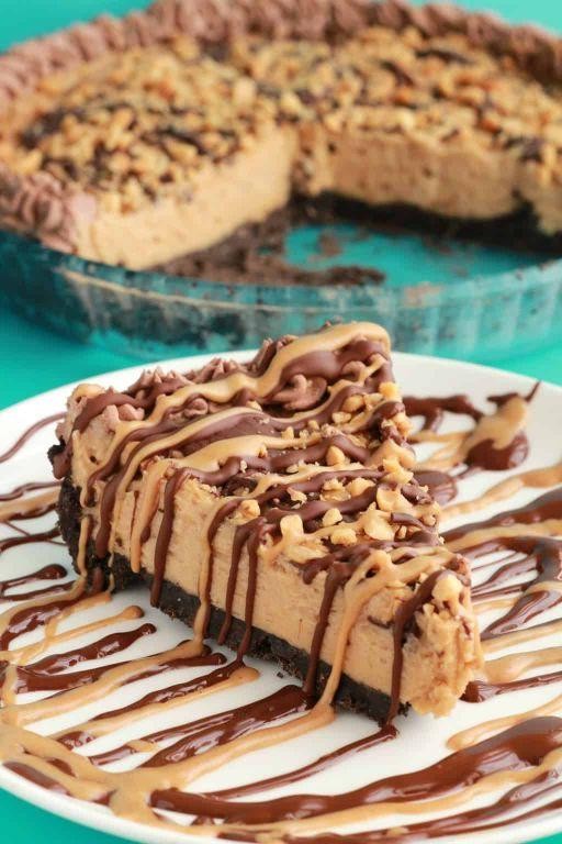 Vegan Peanut Butter Pie with Coconut Cream