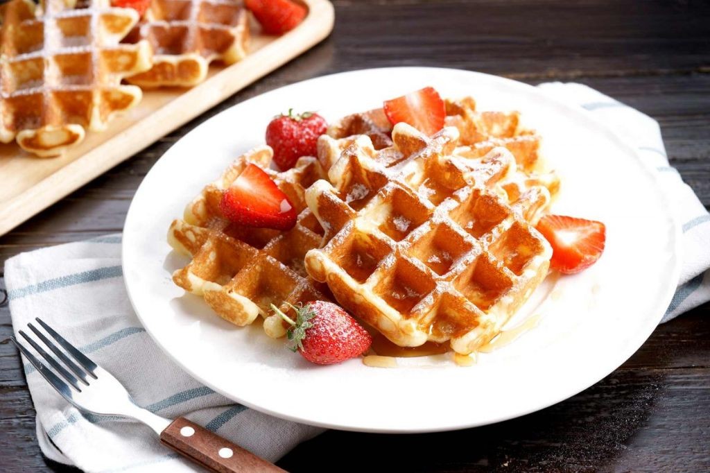 Vegan Sorghum Flour Waffles