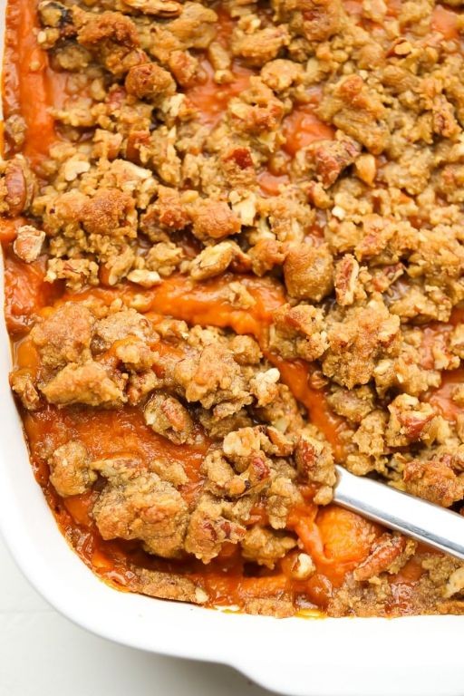 Vegan Sweet Potato Casserole with Coconut Milk