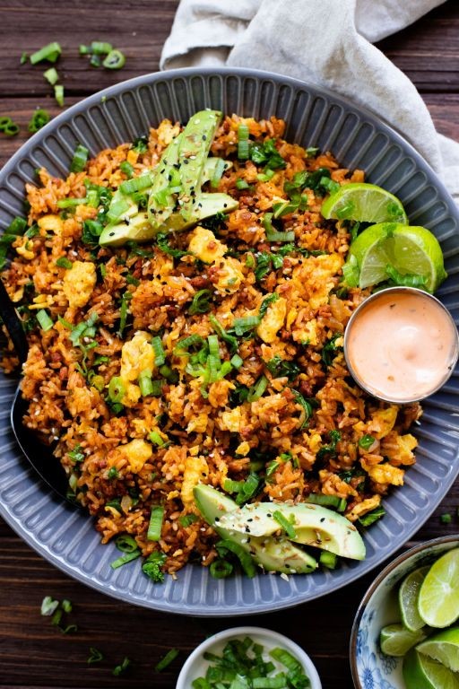 Vegetable Stir-Fry Breakfast Rice