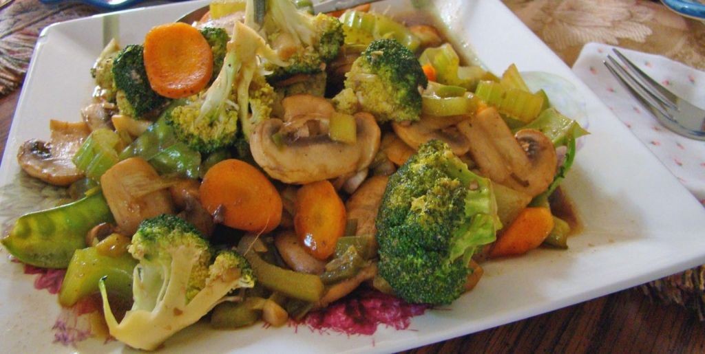 Vegetable Stir-Fry with Oyster Sauce