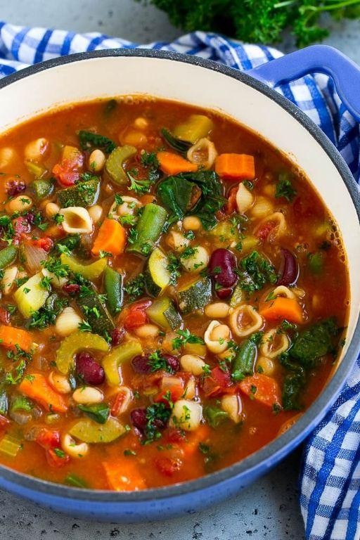 Vegetable and Bean Minestrone