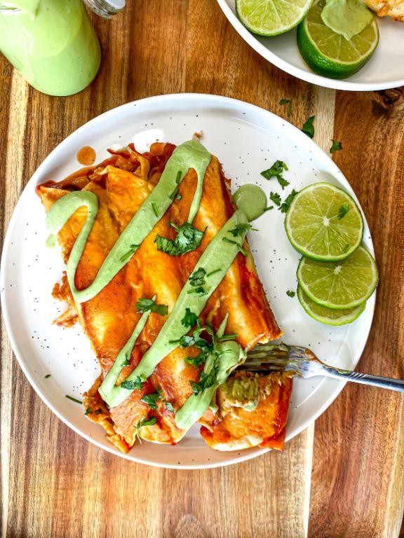 Vegetarian Breakfast Enchiladas