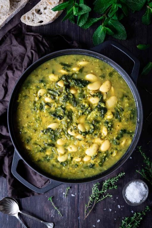 Vegetarian Lentil and Bean Soup