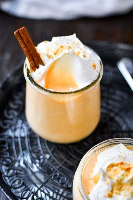 Velvety Pumpkin Protein Pudding