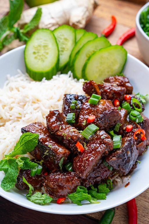 Vietnamese Caramelized Pork Shoulder with Fish Sauce