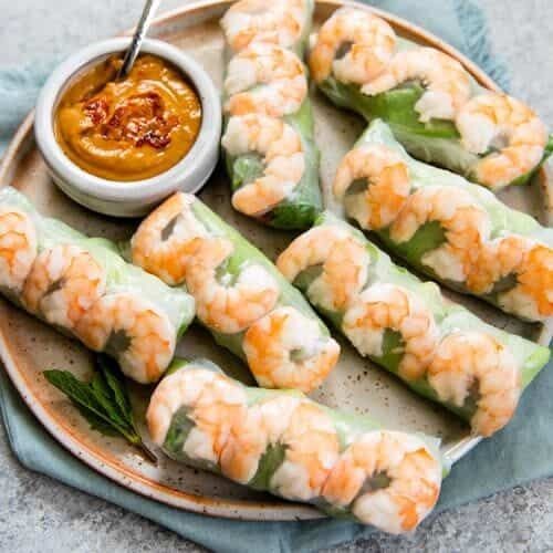 Vietnamese Fresh Spring Rolls