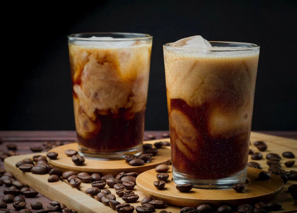 Vietnamese Iced Coffee with Chocolate Syrup