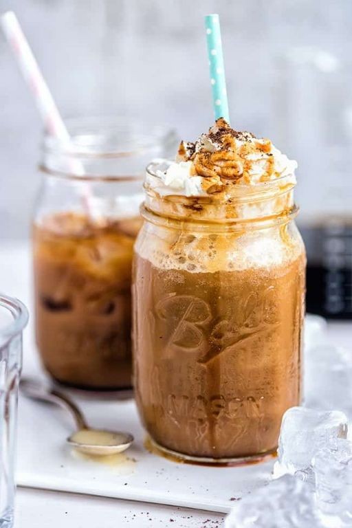 Vietnamese Iced Coffee with Whipped Cream