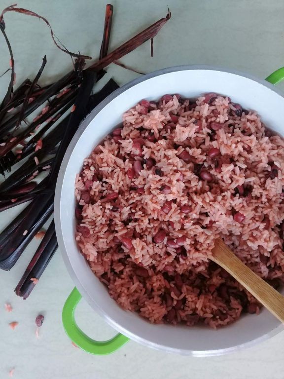 Waakye (Rice and Beans)