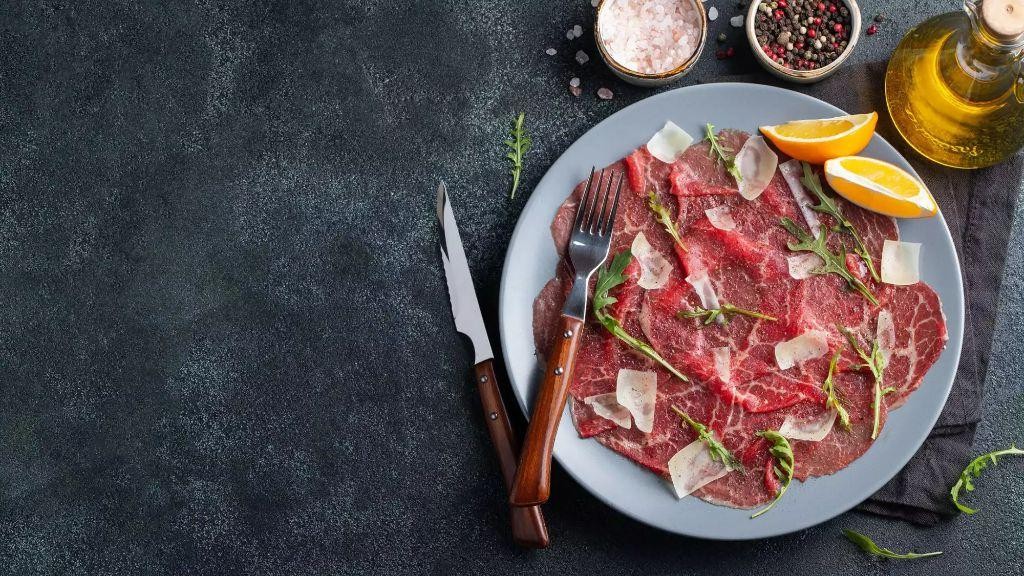 Wagyu Beef Carpaccio with Truffle Oil