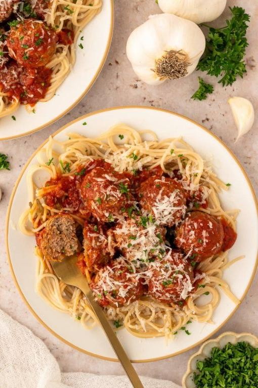 Wagyu Beef Meatballs in Tomato Basil Sauce