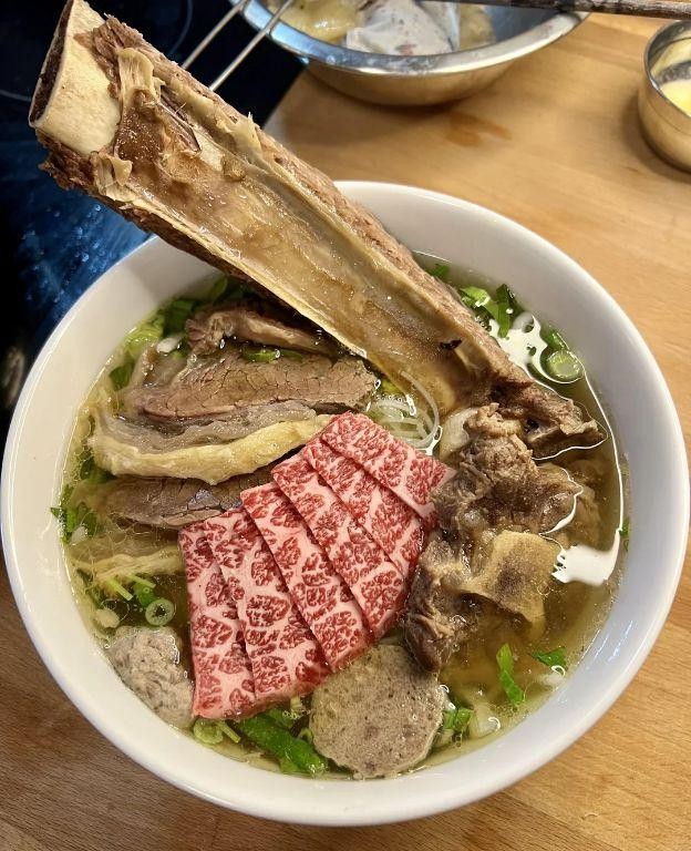 Wagyu Beef Pho with Bone Broth