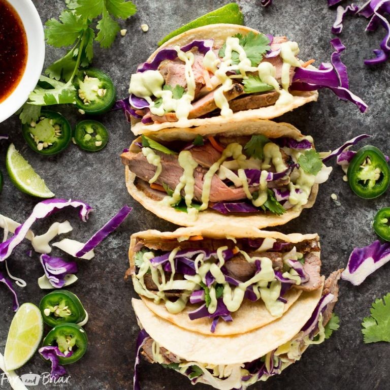 Wagyu Beef Taco with Avocado Crema