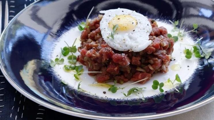 Wagyu Beef Tartare with Quail Egg
