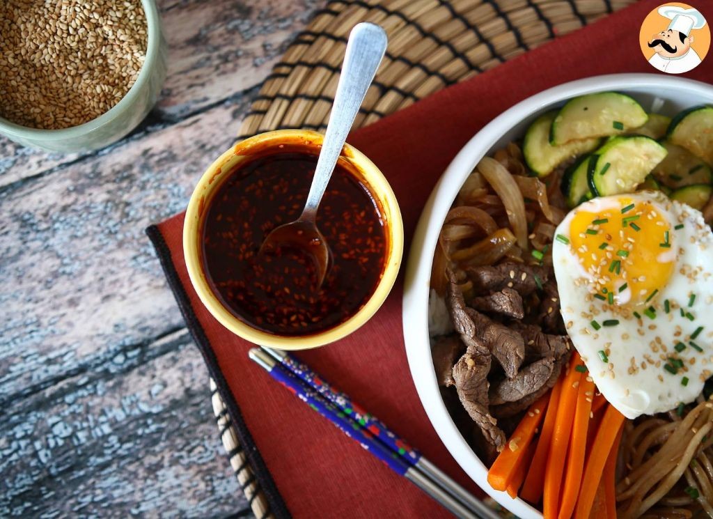 Wagyu Bibimbap with Korean Spicy Gochujang