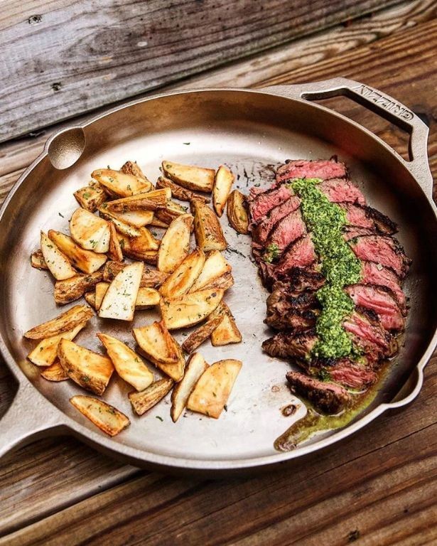 Wagyu Sirloin Steak with Chimichurri Sauce