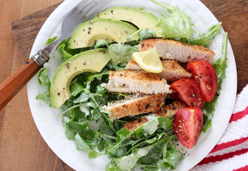 Wahoo Salad with Citrus Vinaigrette