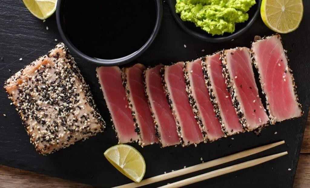 Wasabi Soy Tuna Tataki