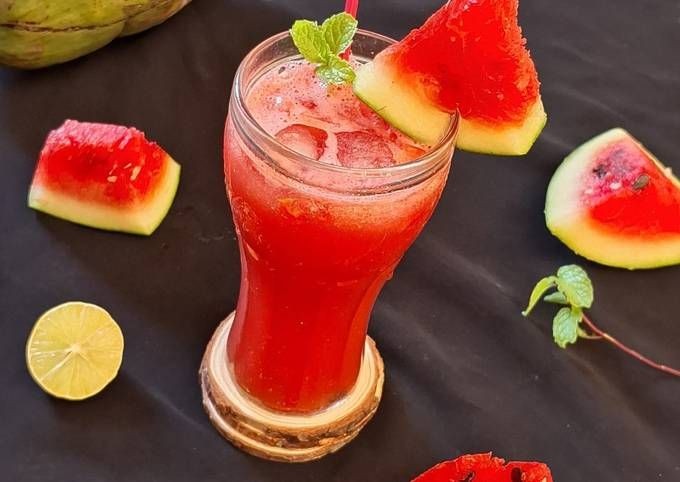 Watermelon Mango Cooler with Coconut Water