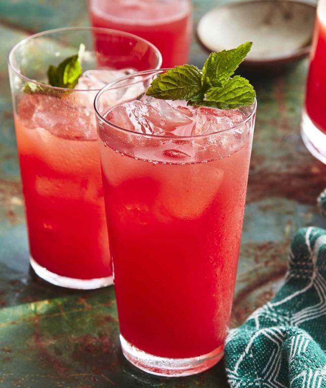 Watermelon Mint Agua Fresca