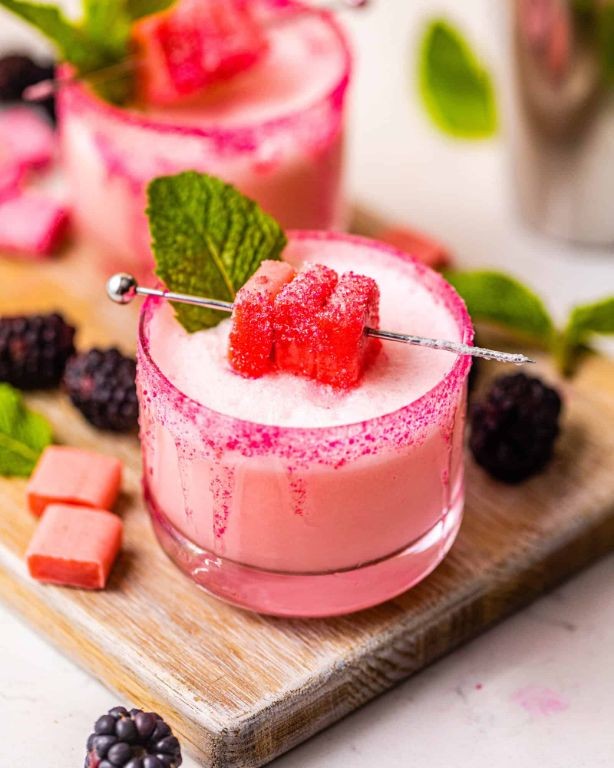 Watermelon Rum Starburst Shot