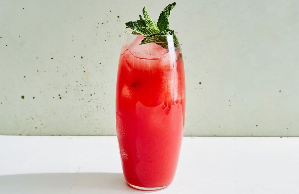 Watermelon and Mint Cooler