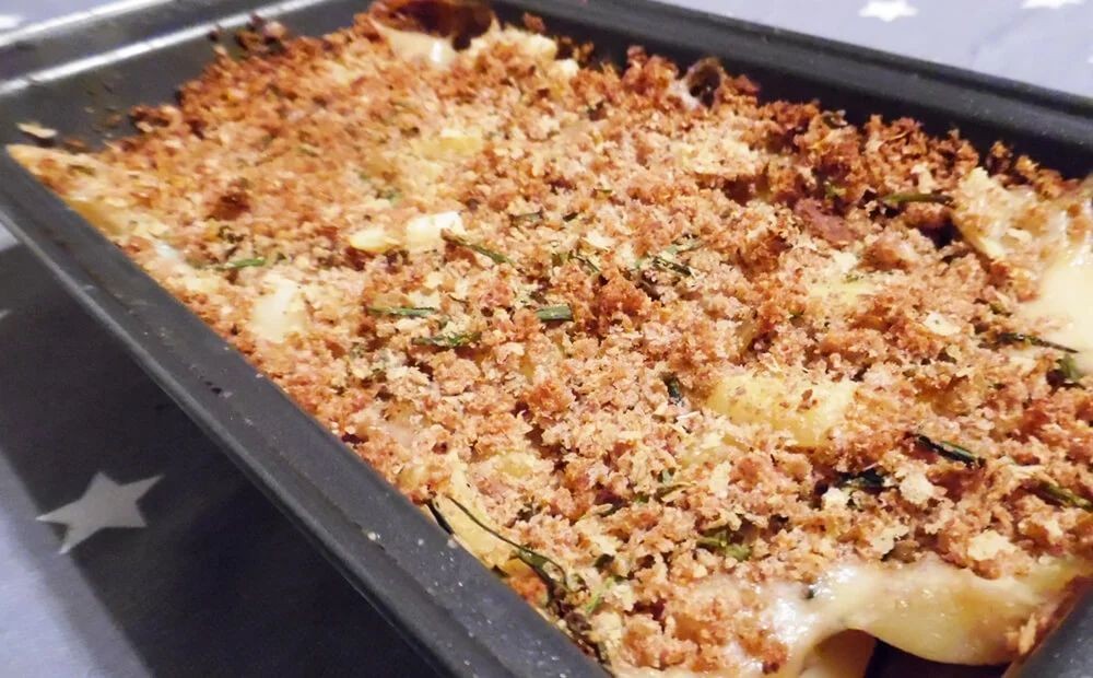 Welsh Parsnip and Cheese Bake