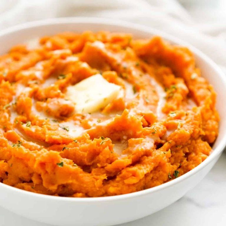 Whipped Sweet Potato with Cinnamon