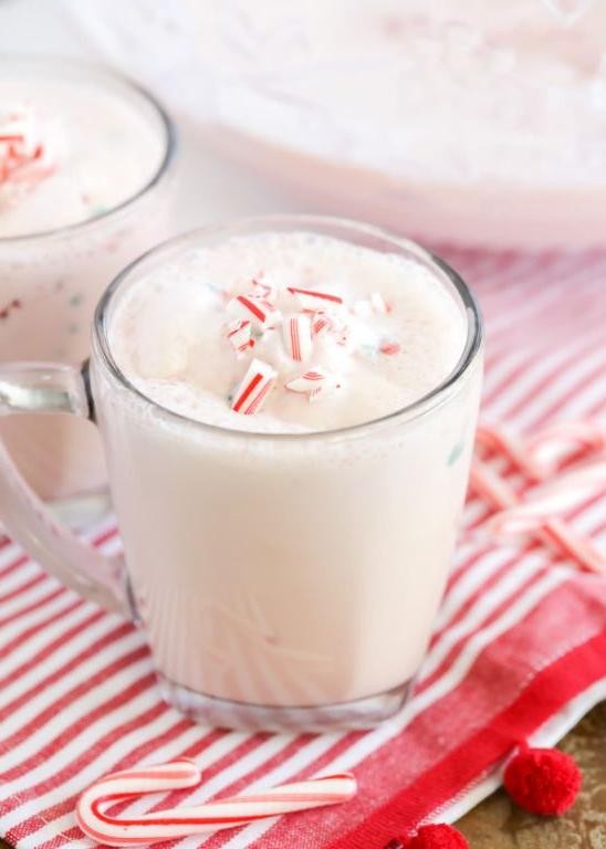 White Chocolate Peppermint Punch