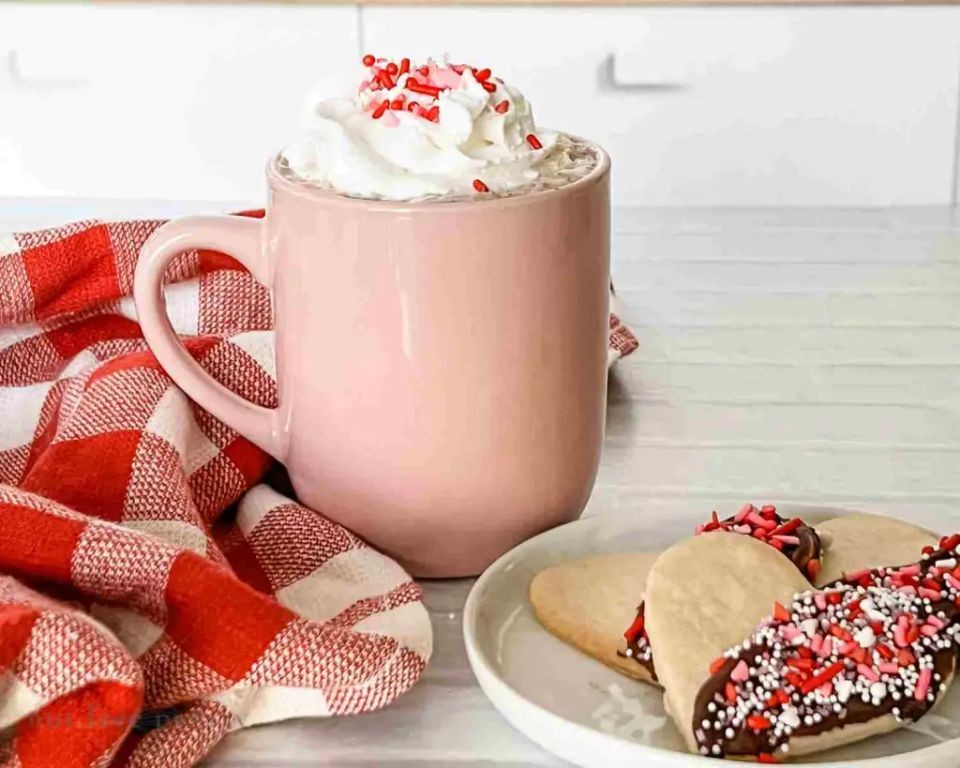White Chocolate Raspberry Latte
