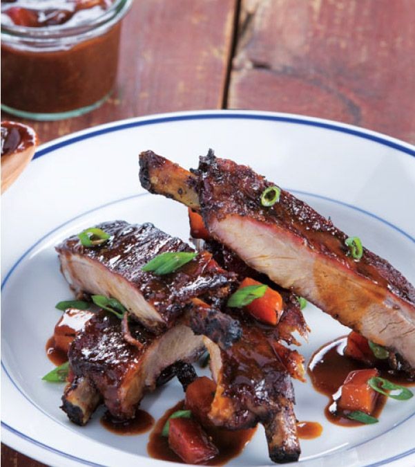 Wild Plum BBQ Sauce for Ribs